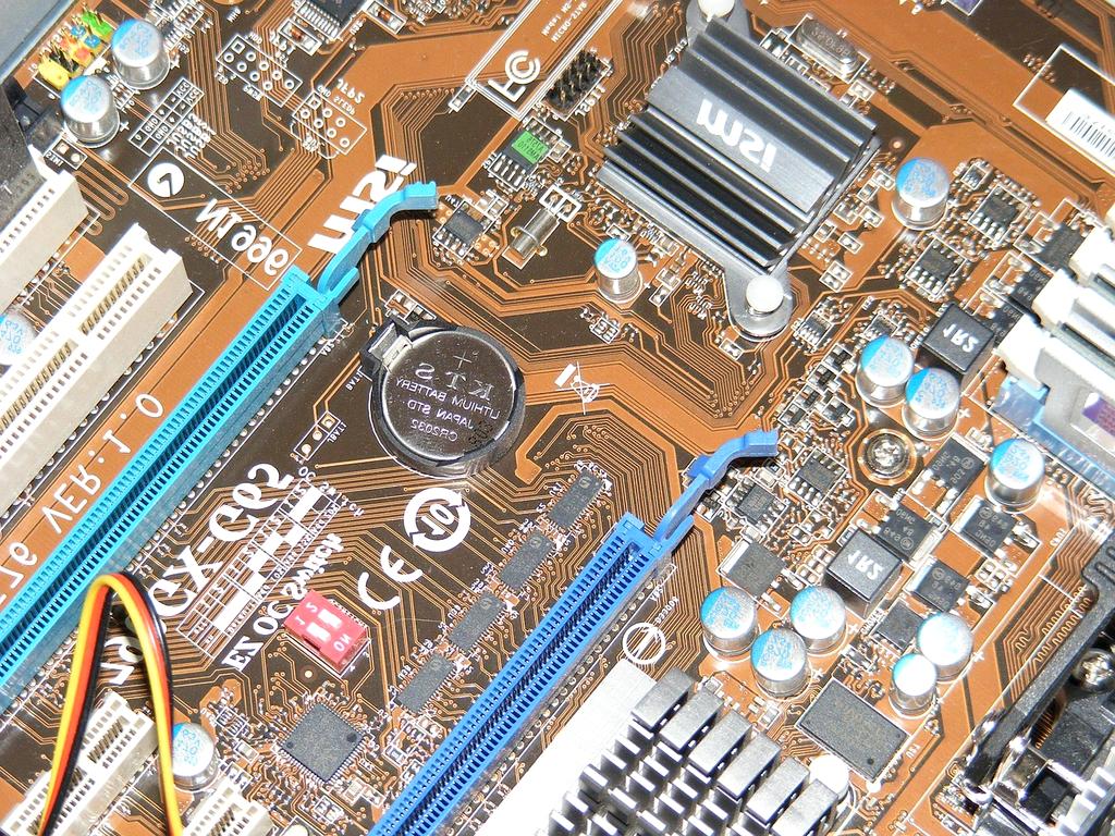 Intel 4004 microprocessor chip